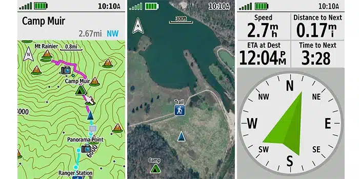 Digital map from handheld gps