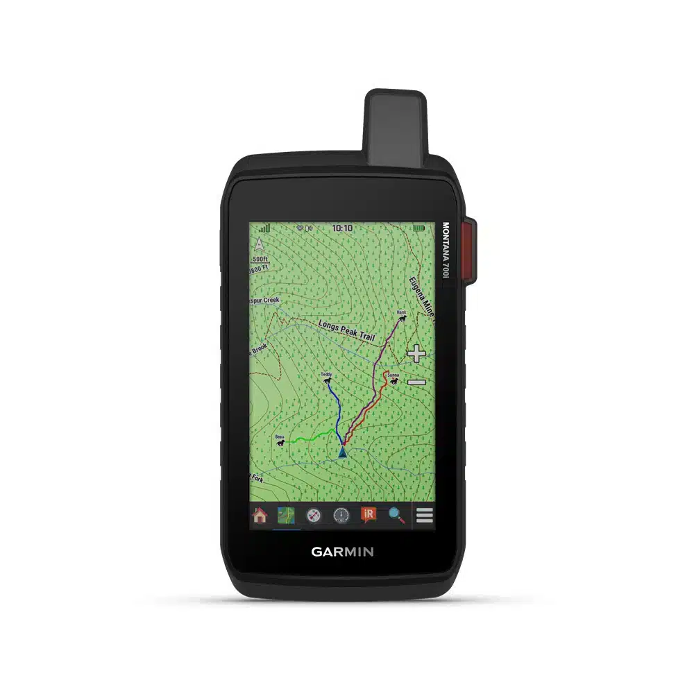 Garmin montana 700i location map