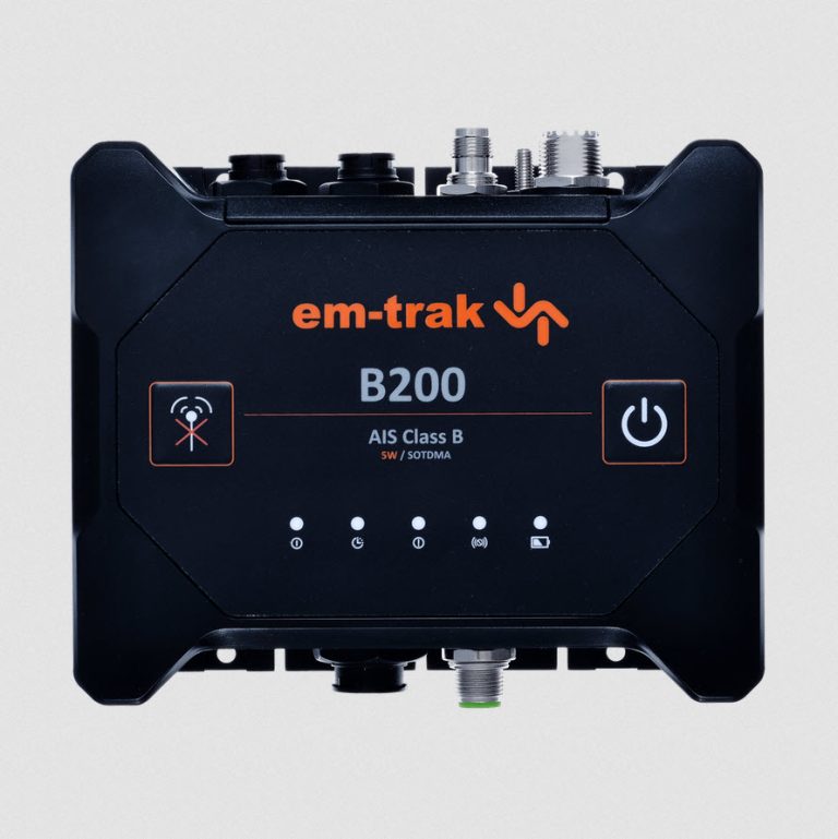 Em-Trak Class B AIS Transceiver 5W With Battery Backup | Poco Marine ...