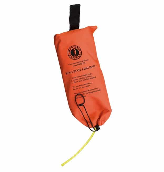 Mustang Ring Buoy Rope With Bag | Poco Marine | Vancouver