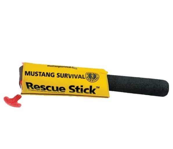 mustang rescue stick throwing device