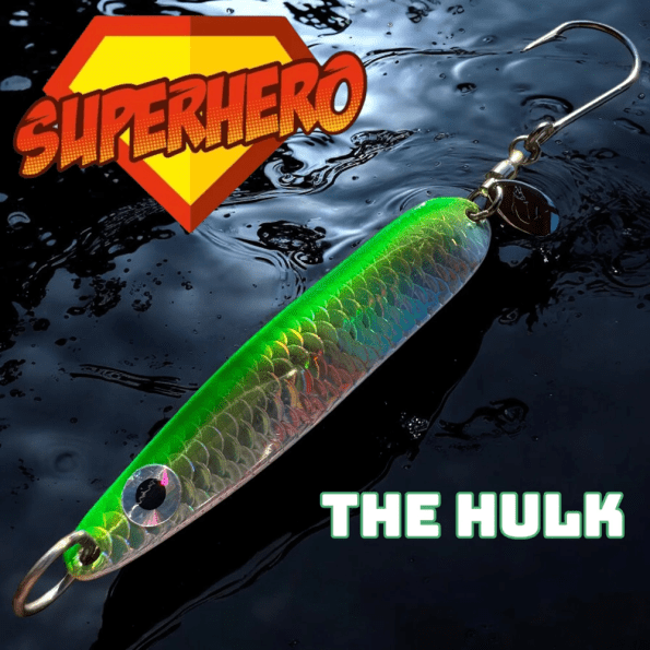 Westcoast Fishing Tackle Phat-E Super Hero Series Spoons - Image 7